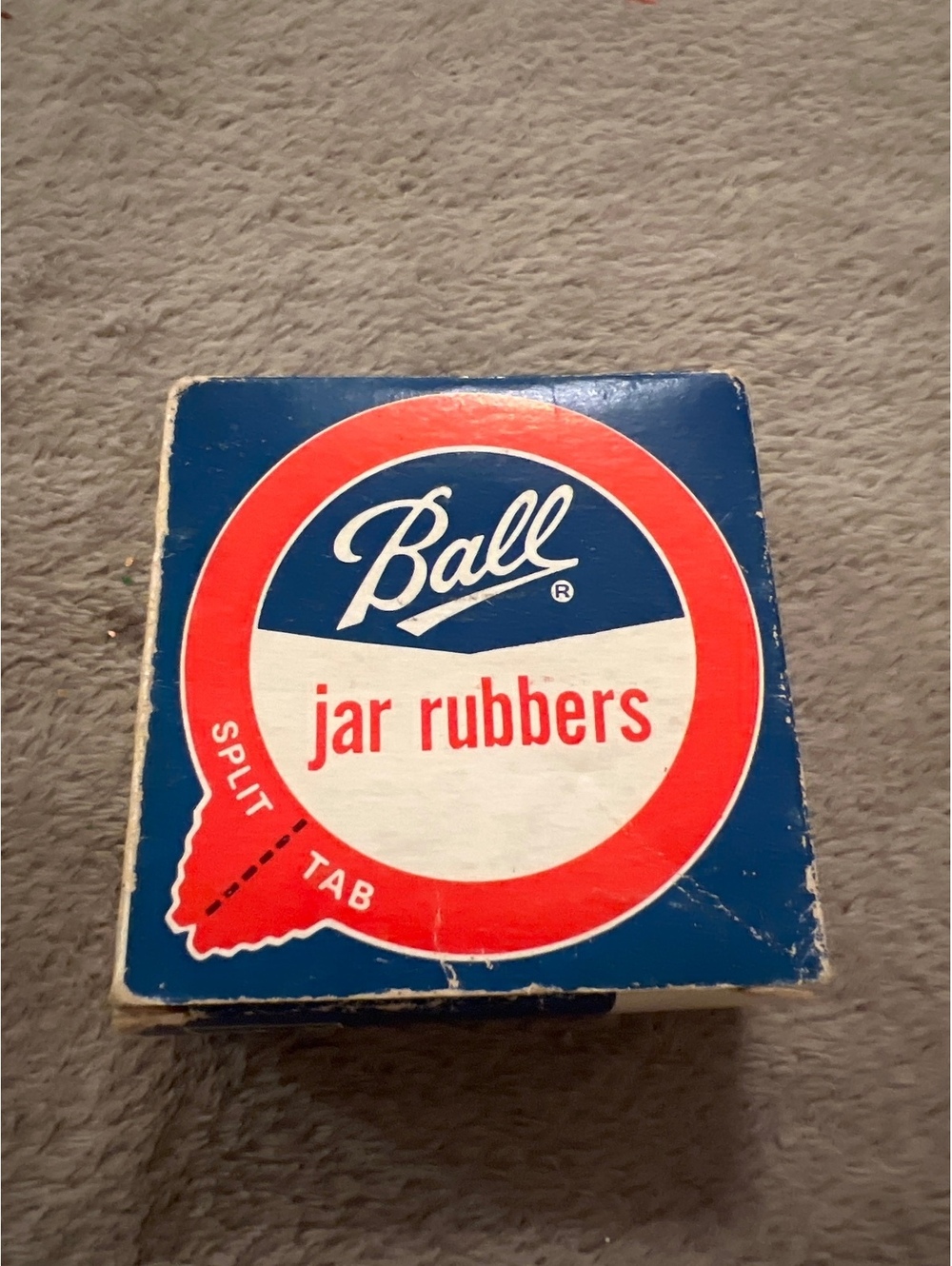 Vintage Ball Jar Rubbers Box of 12 Regular Size